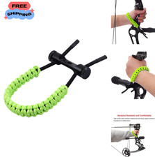 Compound Bow Wrist Sling Adjustable Archery Hunting Shooting Strap