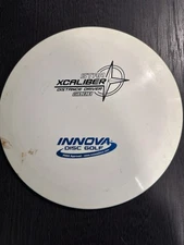 Innova Star XCaliber 178g Patent numbers. Used 7/10. Disc Golf Driver