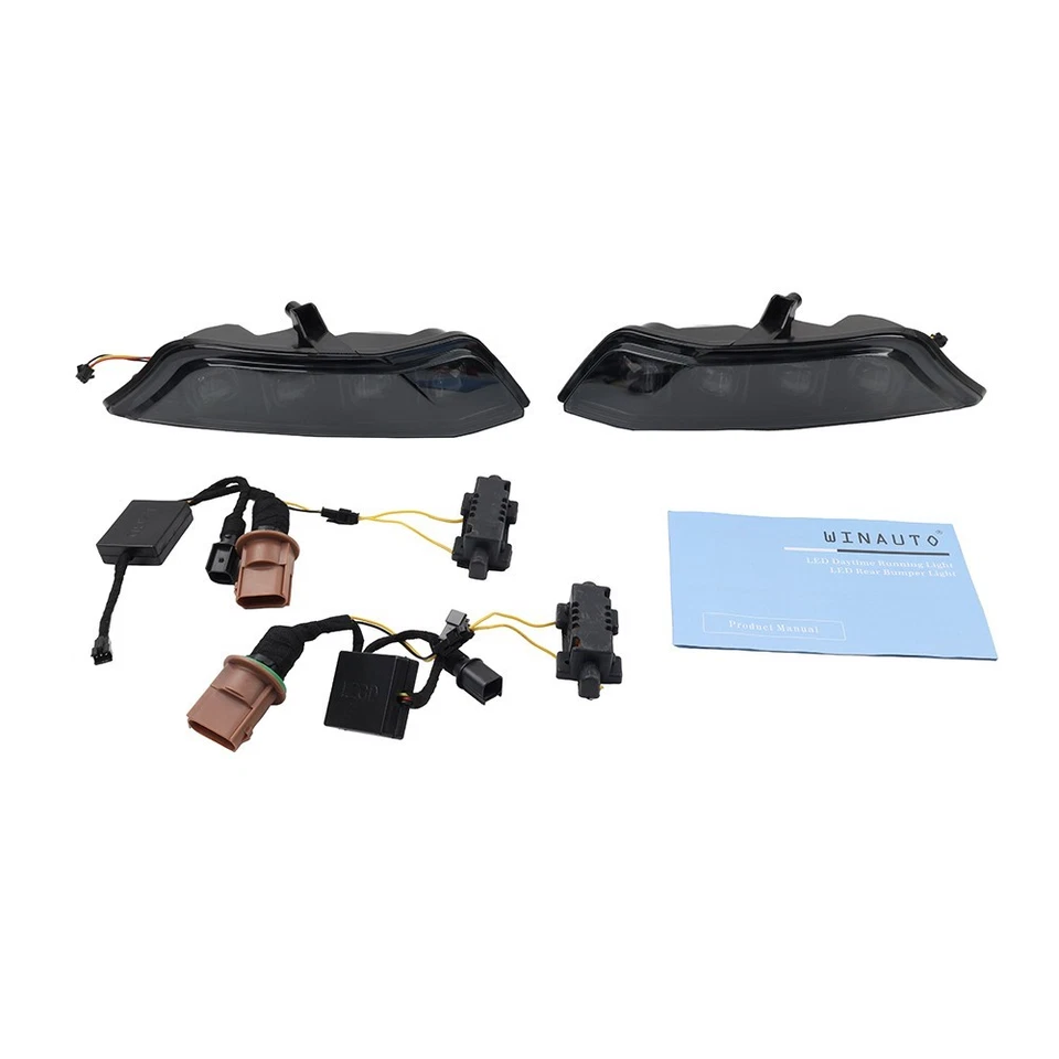 Left Right Daytime Running Lights With Turn Signal For Ford Mustang 2015-2017 √ - Image 2 of 4