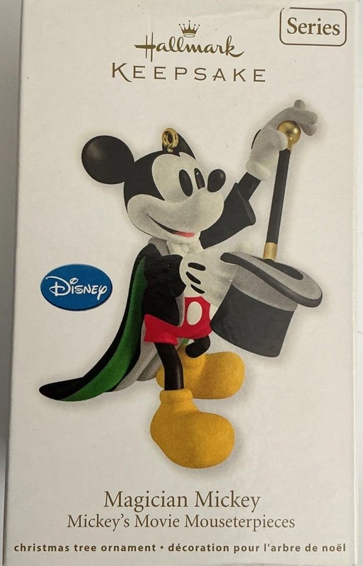Hallmark Disney Magician Mickey Mickeys Movie Mouseterpieces #1  2012 Ornament