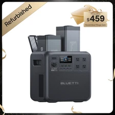 BLUETTI AC180T 1800W 1433Wh Portable Power Station Swappable Two Batteries