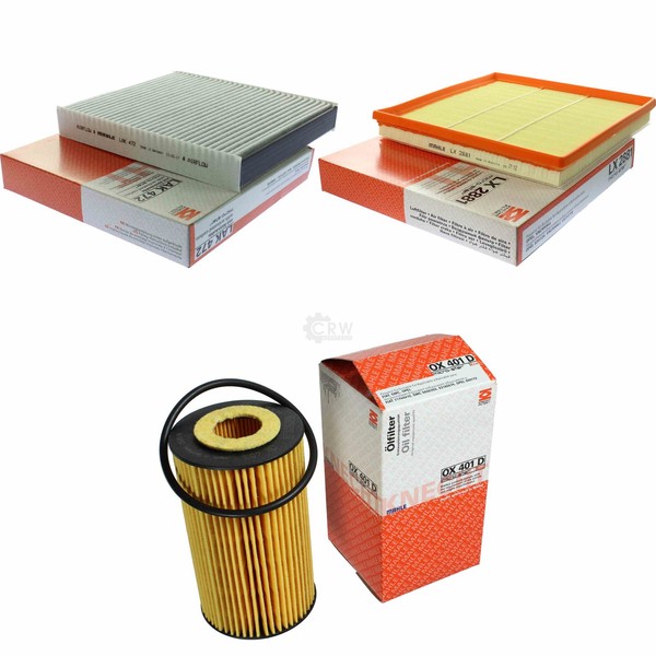 Mahle / Knecht Innenraumfilter LAK 472 Luftfilter LX 2881 ÖLfilter OX 401D-image