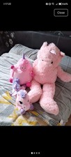 3 Unicorn Teddys