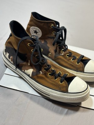 Converse Chuck Taylor 70 All Star Men s Size 13 Brown High Top Camo/Pony Print