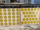 ELVIS 4X VINYL LP LOT WORLDWIDE GOLD AWARD HITS PARTS 1&2  &  3 & 4 BOTH OF EM!