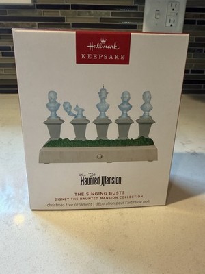 2025 Hallmark Ornament - THE SINGING BUSTS - Disney Haunted Mansion - NIB