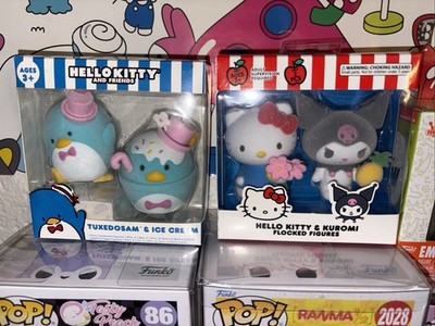 Hello Kitty And Friends Flocked Figure Lot 2 Pieces