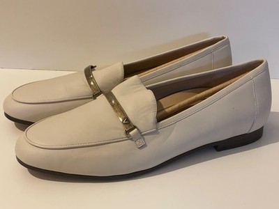 Vionic Creme Leder Halbschuhe UK 4 Evie Horsebit Flats Schuhe Orthese EU 37 US 7