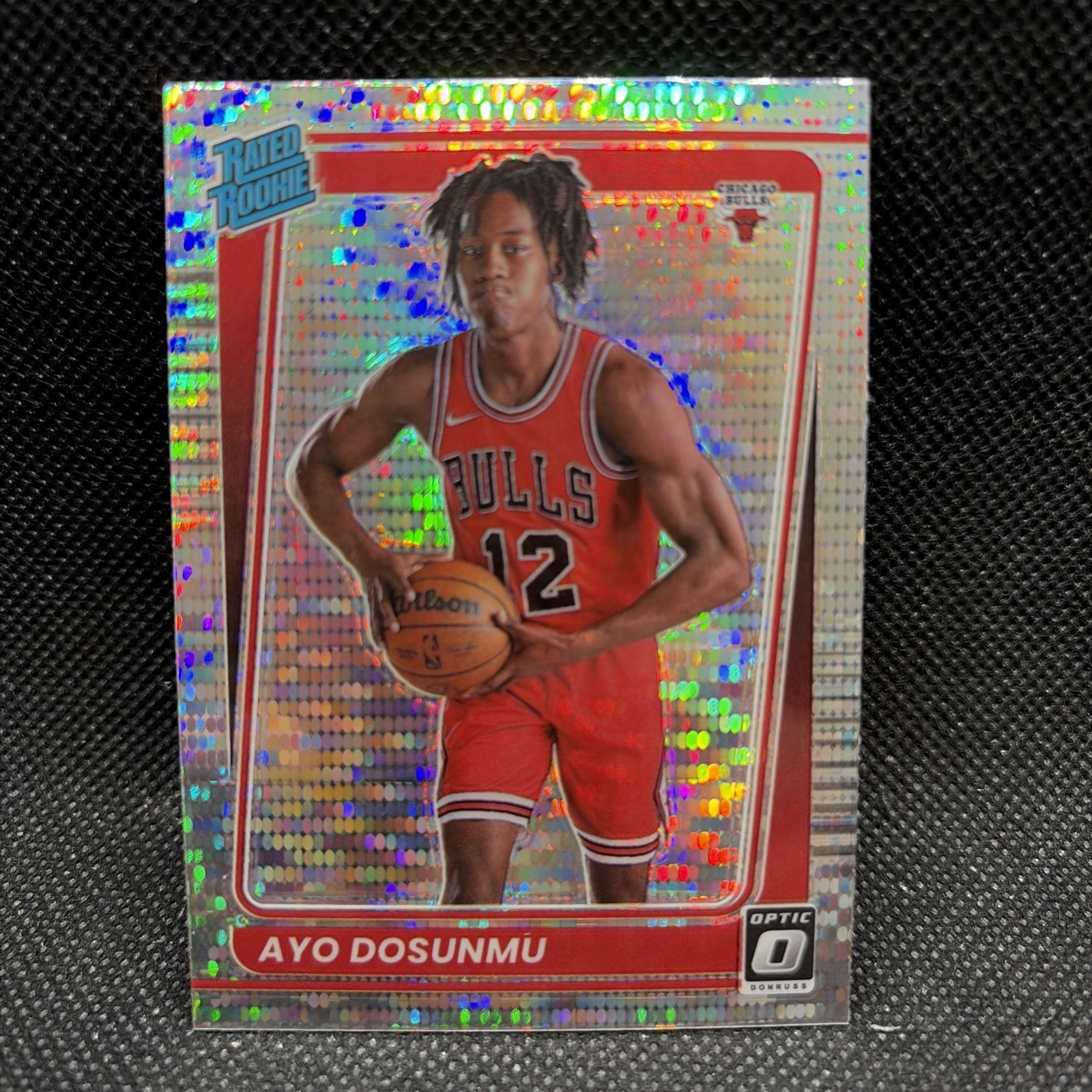 2021-22 Donruss Optic Ayo Dosunmu SILVER PULSAR PRIZM Rated Rookie RC #171 (QTY)