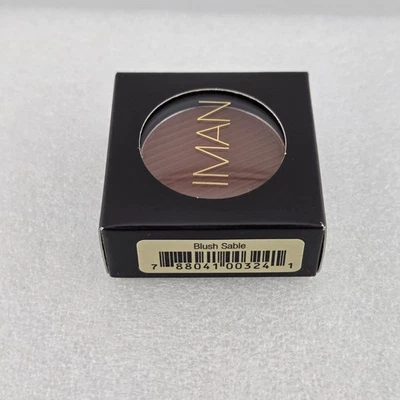 IMAN Luxury Blushing Powder - Blush Sable 0.11 oz / 3 g New in Box NIB