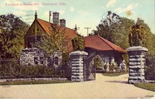 ENTRANCE TO FOREST HILL CLEVELAND, OH 1911 JOHN D. ROCKEFELLER RESIDENCE