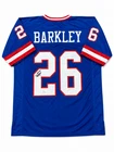 #26 Saquon Barkley Autographed Signed Football Jersey JSA COA