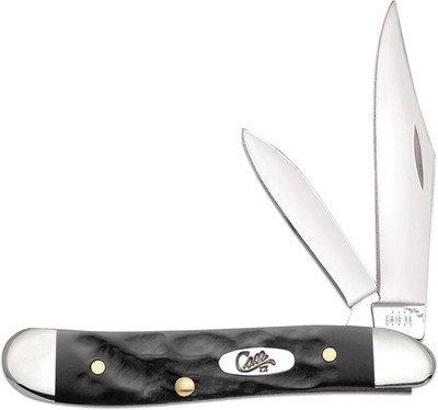 Case Peanut Rough Black Synth - Acc Knives - 18225