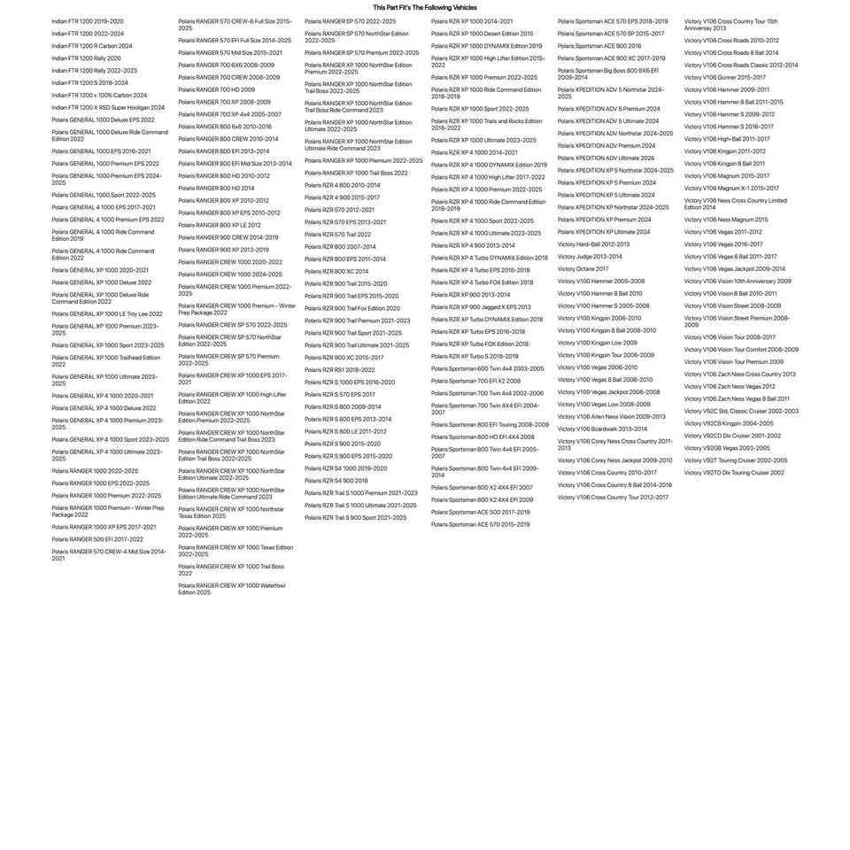 Tusk First Line Oil Filter Single For VICTORY V106 Vegas Jackpot 2009-2014 - Image 2 of 4