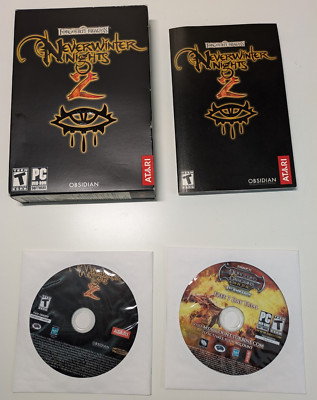Neverwinter Nights 2 Forgotten Realms 2 Disc Pc Game Compete CIB