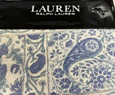 Ralph Lauren Callen Floral 5pc Set Full/Queen Duvet Cover W/2 STD 2 Euro Shams
