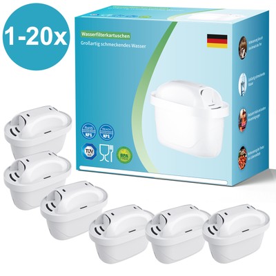 Wasserfilter für Brita Filterkartuschen Kartusche für Maxtra+ Pro Kanne Marella