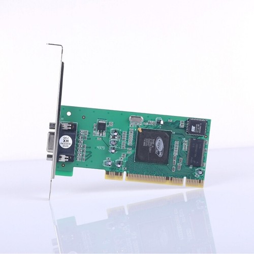 32Bit PCI Graphics Card ATI Rage XL 8MB Multi-Display VGA Video Tractor PC Card - Picture 6 of 10