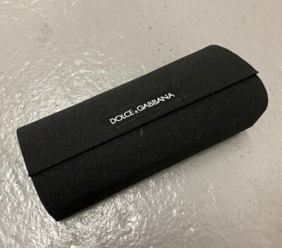 DOLCE GABBANA GLASSES Sunglasses Black Magnetic Case