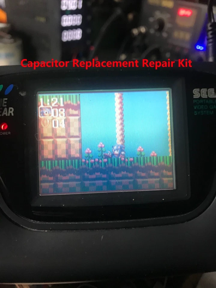 Fixes All Models Sega Game Gear Capacitor Replacement Kit / no sound Dim Screen - Image 3 of 4