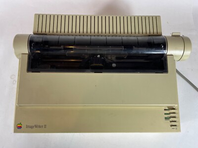 Vintage Apple ImageWriter II Dot Matrix Printer A9M0320 | eBay