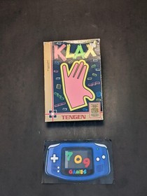 Klax (Nintendo Entertainment System, 1990) NES CIB COMPLETE