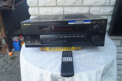 Sehr gepflegter Pioneer VSX D-510 RDS Receiver mit Fernbedienung