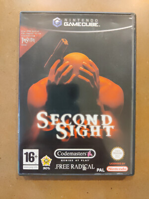 Second Sight Nintendo Gamecube GC PAL UK mit Handbuch und Beilagen