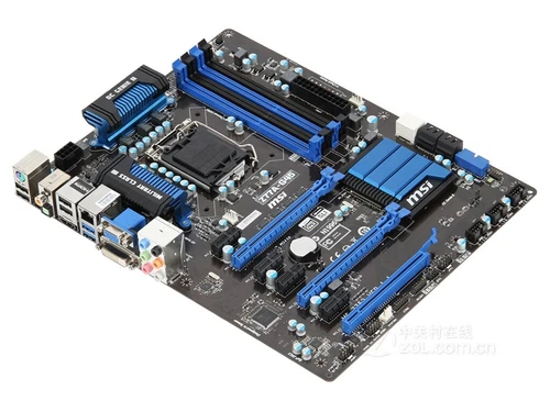 For MSI Z77A-G45 Intel Z77 Motherboard MS-7752 LGA 1155 DDR3 WHIT I/O- - 第 3/4 張圖片