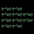 10pcs Keypad Conductive Film Ribbon Flex Cable JDM-040 For PS4 Controller Repair