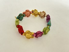 Handmade Natural Stone Turtle Bracelet