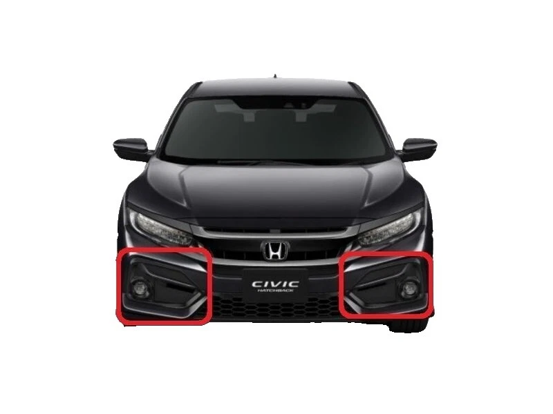 Kits pretos de carroceria para carros e caminhões Honda