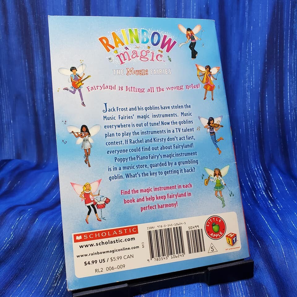 Poppy First In Rainbow Magic Music Fairies Series Piano Fairy - Foto 8