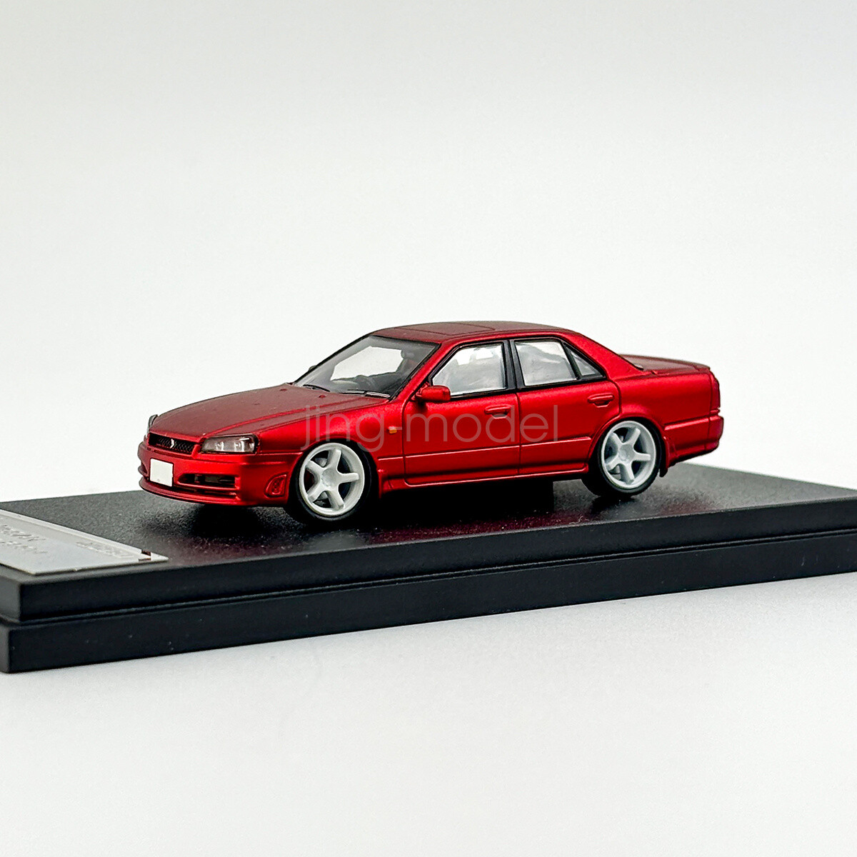 Mortal 1:64 Red Skyline ER34 25GT AIT Sports Model Diecast Metal