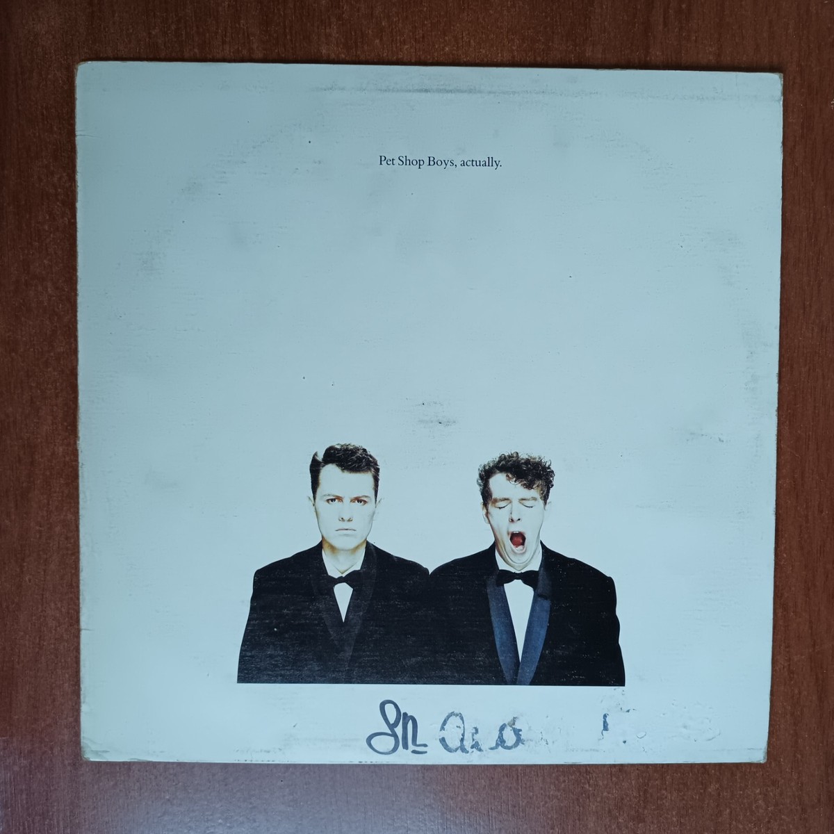 PET SHOP BOYS Actually 哀しみの天使 カセットテープ（Actually