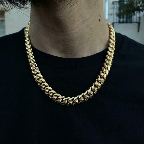 18 inch Cuban Link Chain Necklace 925 