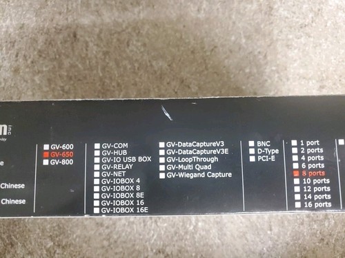 GeoVision Surveillance System-GV-650- 8 Ports - Picture 2 of 6