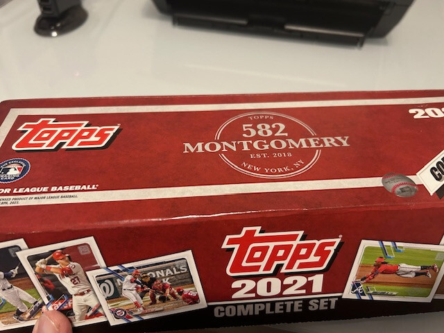 2021 Topps Factory Set 582 Montgomery Club 551-660 pick your card – FREE SHIP