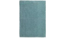 Habitat Cosy Recycled Blue Shaggy Rug - 150x80cm