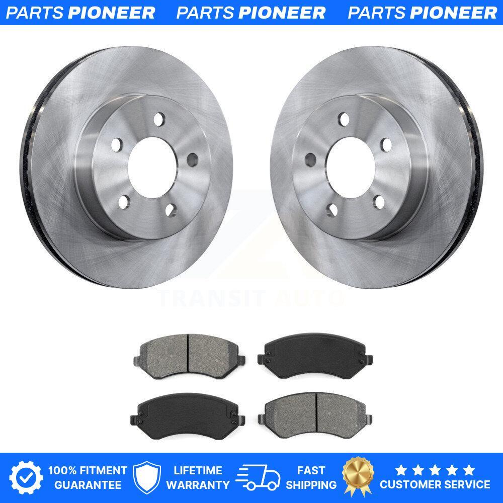 Front Disc Brake Rotor for 2008-2012 Jeep Liberty w/ 13.09 Inch Rotor Crown Automotive
