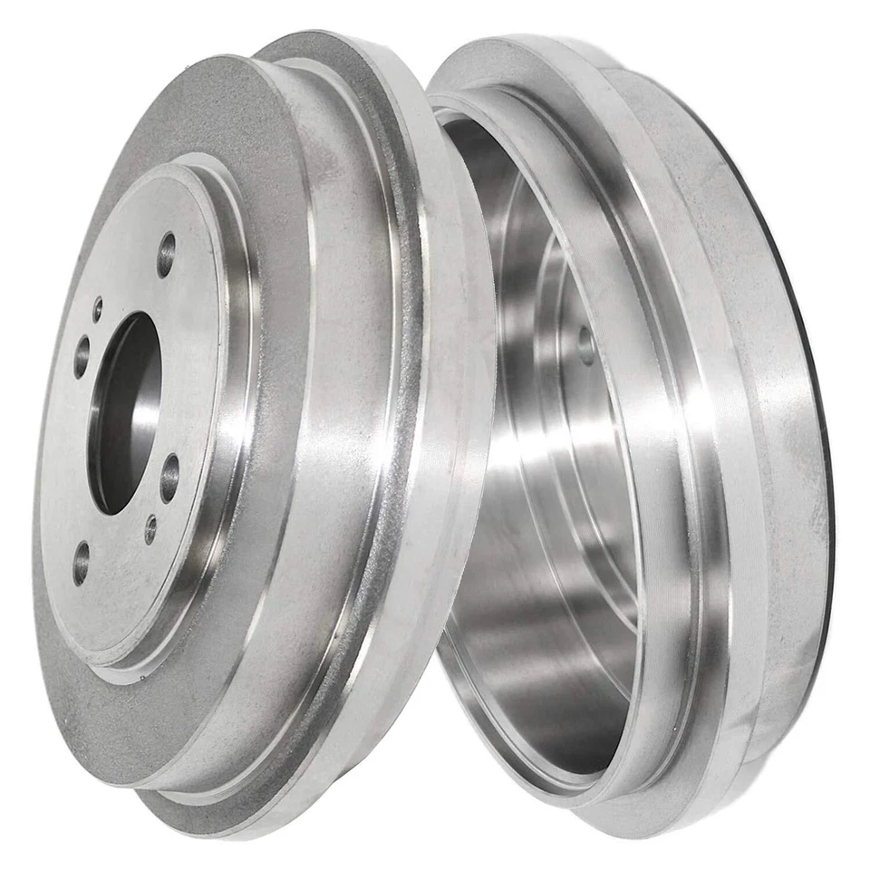 Rear Brake Drums & Ceramic Brake Shoes for 2009 2010 2011-2013 Honda Fit Insight - Image 3 of 4