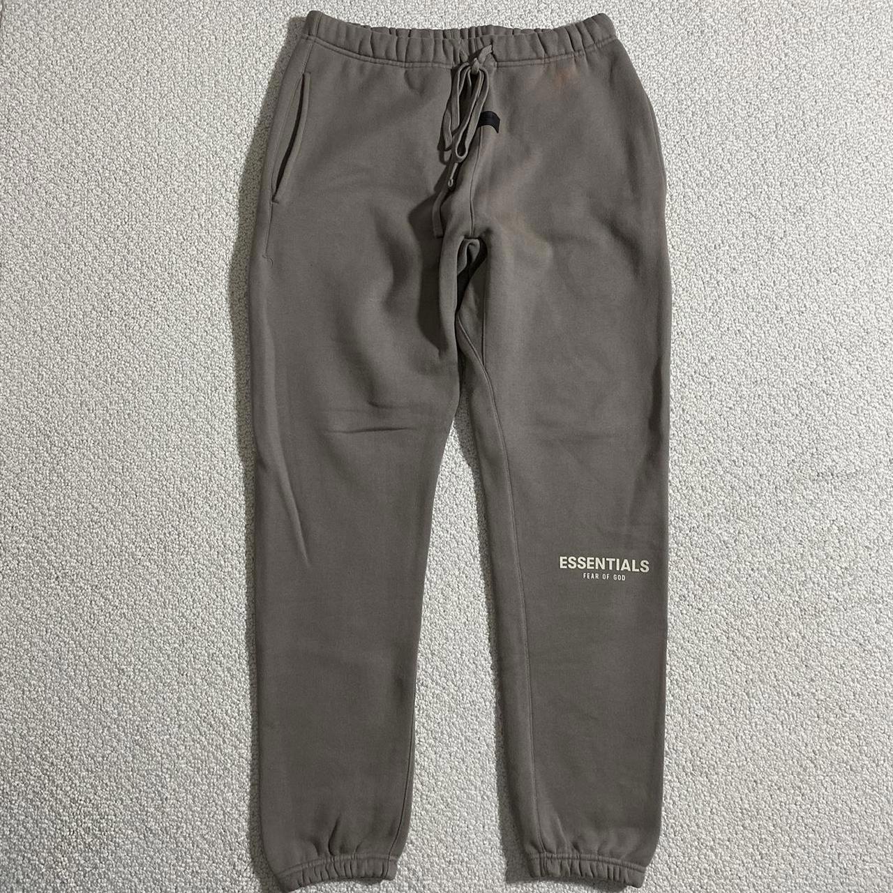 Fear of God Essentials Taupe Relaxed Fit Joggers
