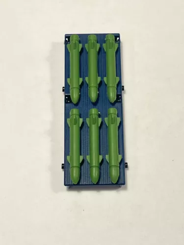GI Joe Eliminator Truck Battle Force 2000 Replacement Missles PLATFORM ONLY 1987