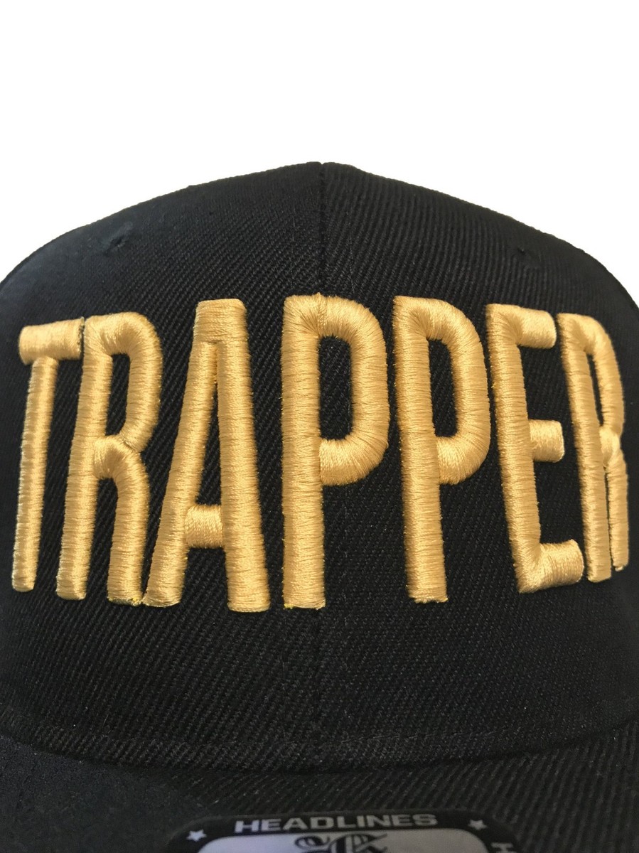 Trapper of the year Black Snapback Hat Baseball Cap Men Women
