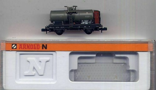 2achsiger Kesselwagen mit Bremserhaus für Spur N (N-3082) | Zustand: Gebraucht