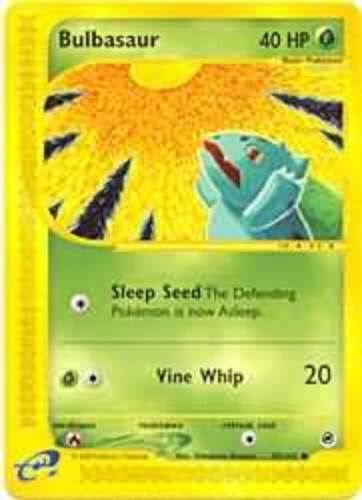 Pokemon Card - Expedition 95/165 - BULBASAUR (common) - NM