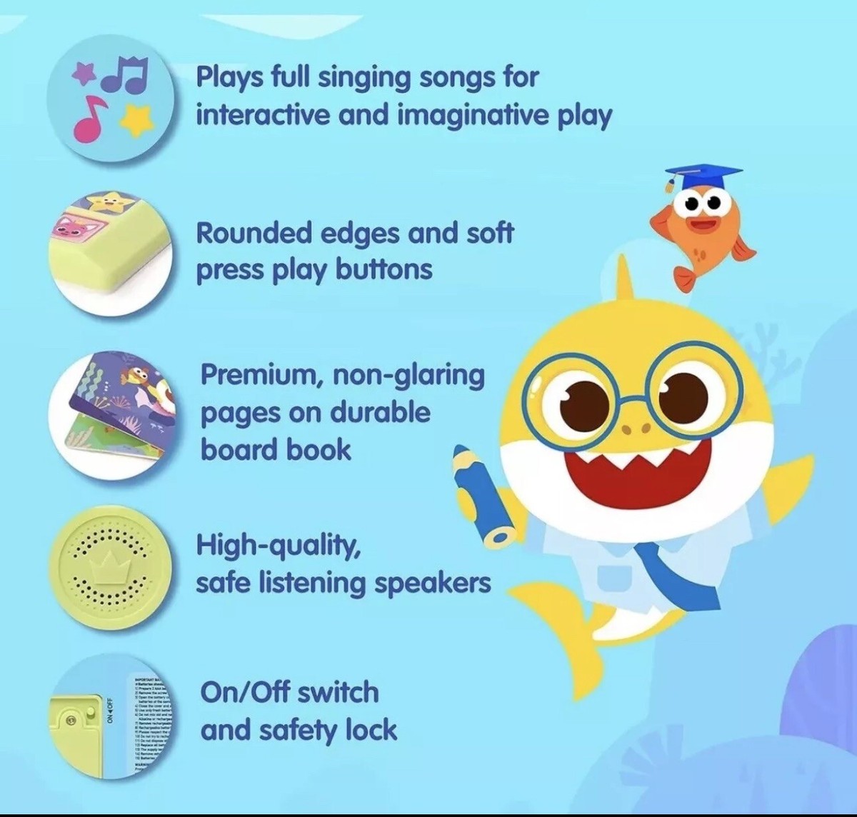 クリスマスセール！Baby shark　音が出る絵本セット クリスマスセール！Baby shark 音が出る絵本セット 楽天市場