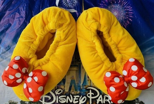 Minnie Mouse Feet Heels Slippers Adult 