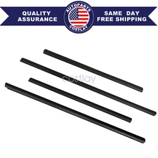 Door Belt Weather Strip Molding Seal Set of 4 For Honda Fit Jazz 2009-2013