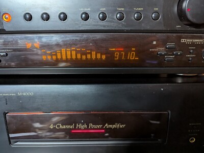 Pioneer M-4000 Power Amplifier & CX-4000 Stereo Control Tuner W